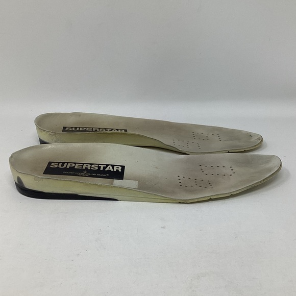 Golden Goose Silver and Blue Men's Shoes - Picture 9 of 12